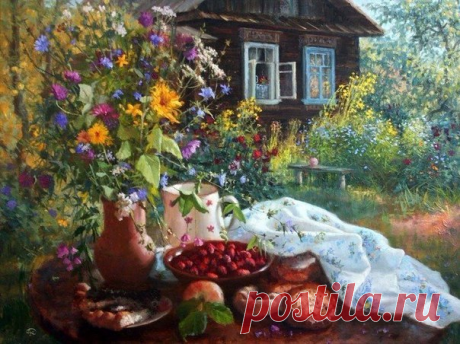 Июль (Б.Пастернак)