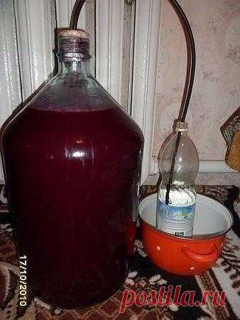 Домашнее вино из... старого никому не нужного варенья!