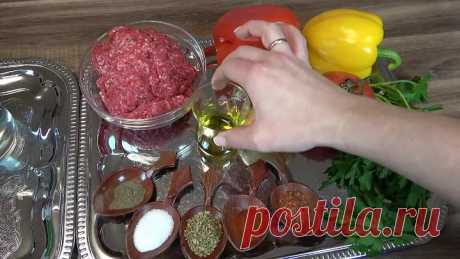 ЛЕПЁШКИ С ФАРШЕМ аля ЛАХМАДЖУН.