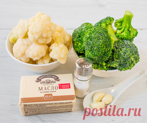 Рецепт Две капусты с чесноком на Вкусном Блоге