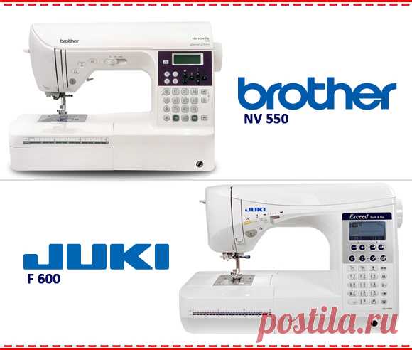 Тест драйв №33 Brother NV 550 и Juki F600 - Тест драйвы и обзоры - Статьи | ТекстильТорг