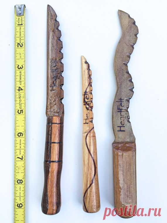 Sculpting Wooden Tools for Wet Felting. Handmade от HeartFeltSilks