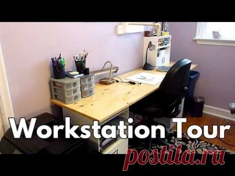 I hope you enjoyed seeing my workstation tour! Eventually I want to do a camera setup video but I covered it briefly here. -------------------------- Find me...