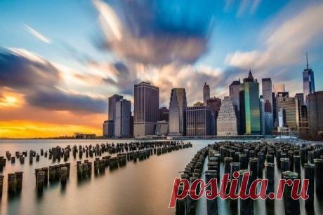 Нижний Манхэттен, Нью-Йорк, США