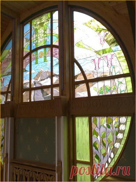 Витражи | Художественная ковка изделий из металла - компания Артковка г. Оренбург ( мебель, ворота, заборы, люстры, теплицы, фонари )