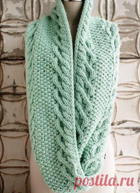 Снуд с косами