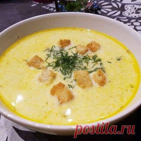 Суп с курицей и плавленым сыром | OK.RU