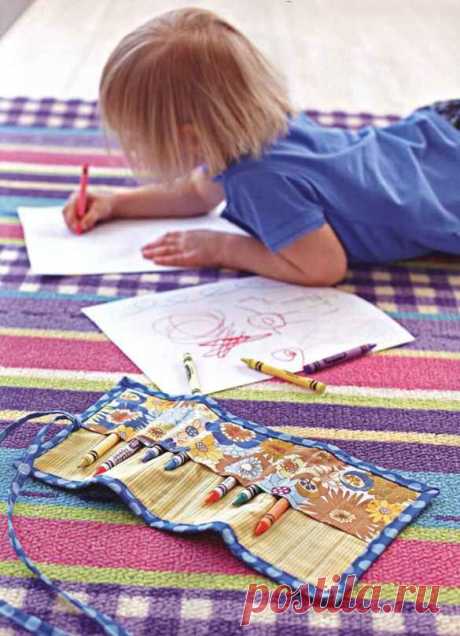 “домик” для карандашей | Я люблю рукоделие