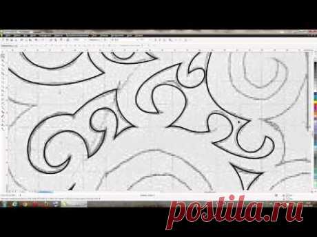 Отчерчивание чертежа &quot;от руки&quot; при помощи Corel Draw X5