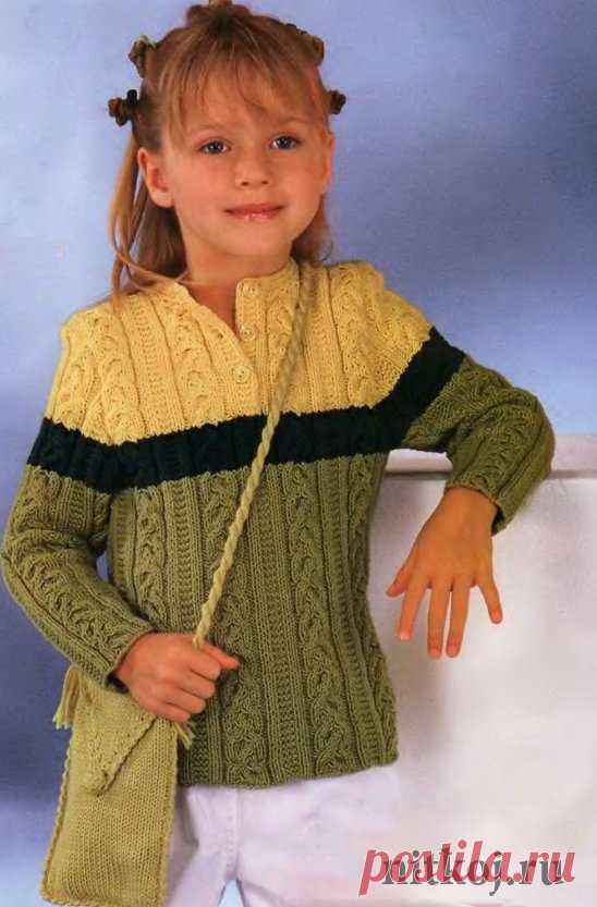 Детский свитер спицами » Вязание для всей семьи