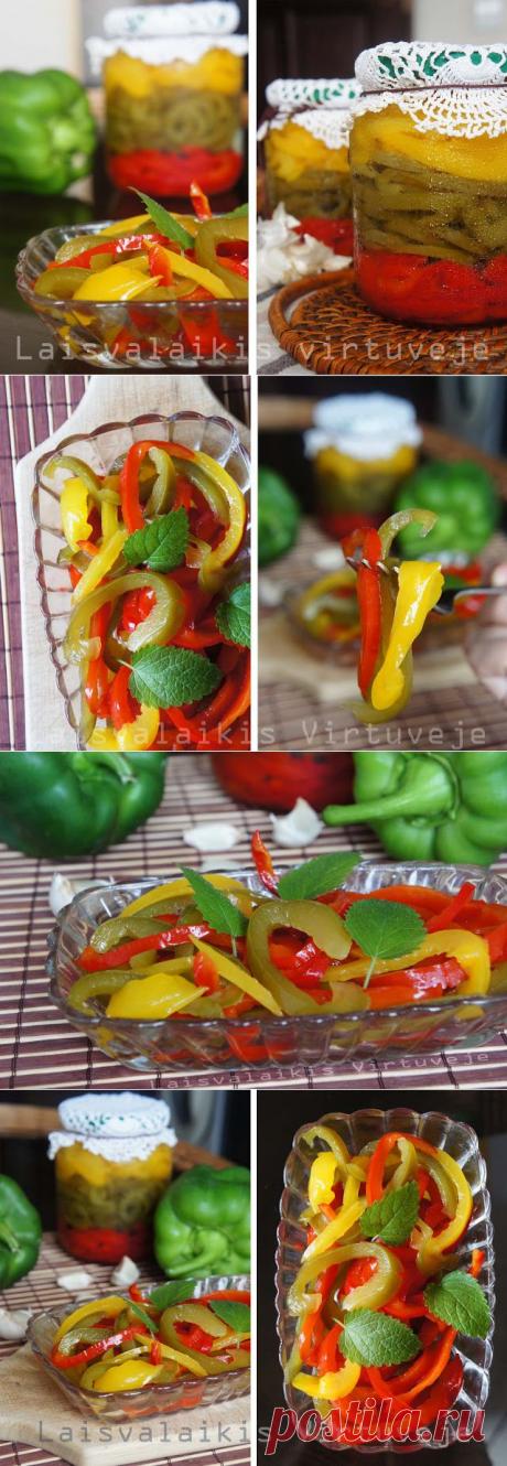 Laisvalaikis virtuvėje: Paprika marinuota su medumi