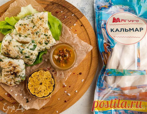 Кальмары на гриле с соусом рецепт 👌 с фото пошаговый | Едим Дома кулинарные рецепты от Юлии Высоцкой