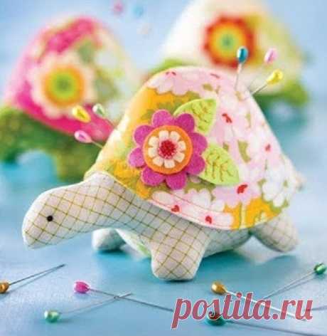 Игольница-черепаха (Шитье и крой) | Журнал Вдохновение Рукодельницы