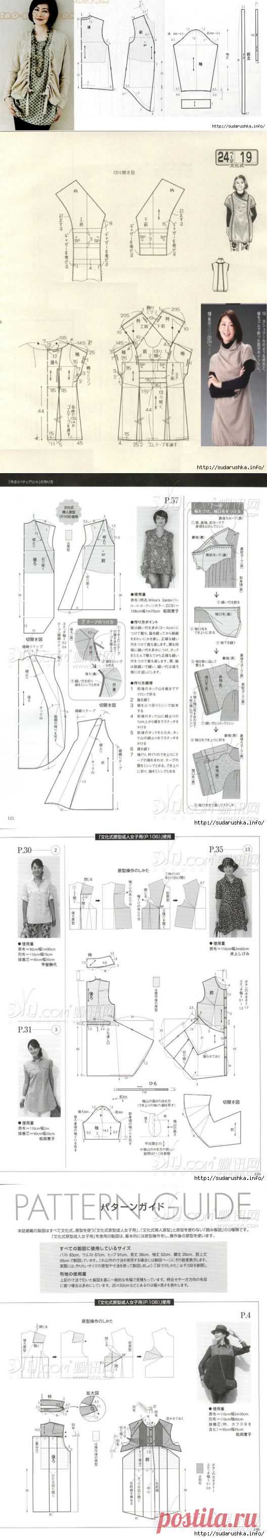 Для тех, кто шьёт. Идеи, выкройки
