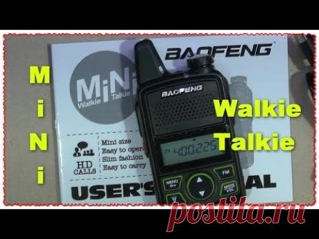 BaoFeng BF T1 Мини радиостанция Baofeng