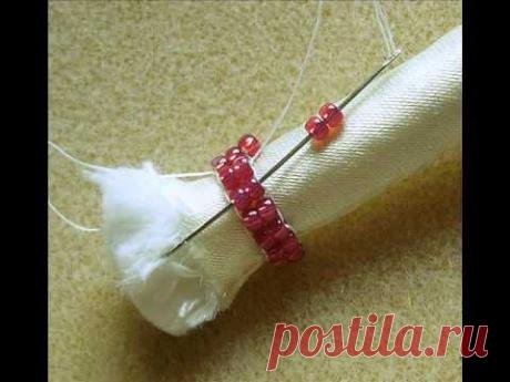 Tubular Herringbone Beadwork Stitch