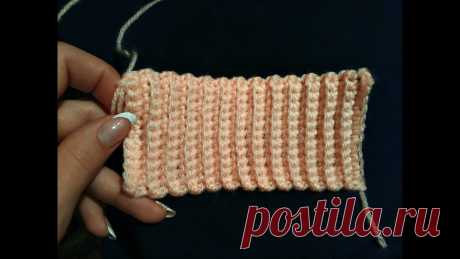 Как связать резинку крючком. How to crochet elastic ВСТУПАЙТЕ В ГРУППУ ВКОНТАКТЕ: https://vk.com/club107727530 И В ОДНОКЛАССНИКАХ: https://ok.ru/group/52589815660648 Также можете посмотреть как вязать красивый ш...