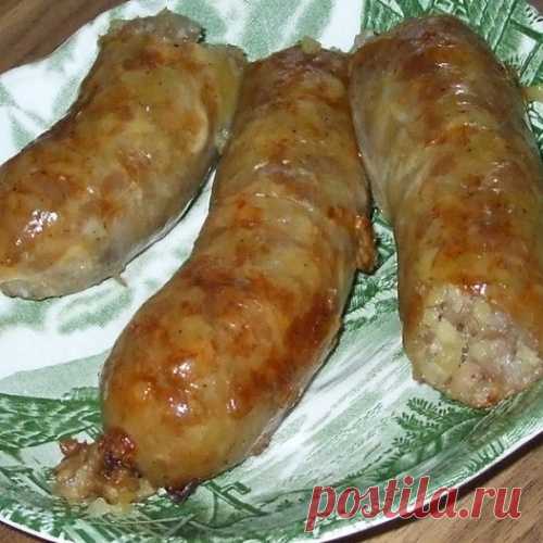 Картофельная колбаса - это так вкусно и сытно!