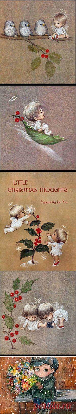 Рождественское волшебство в открытках Rute Morehead - Ярмарка Мастеров - ручная работа, handmade