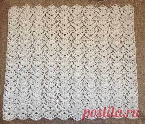 Очень красивый узор крючком — Сделай сам, идеи для творчества - DIY Ideas