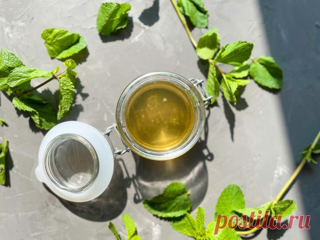Мяту больше не сушу: варю из нее мятный сироп и зимой добавляю в чай | Сладкий Персик | Дзен