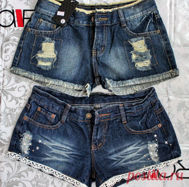 В НАЛИЧИИ! Шорты джинс рр 42-44 600руб.