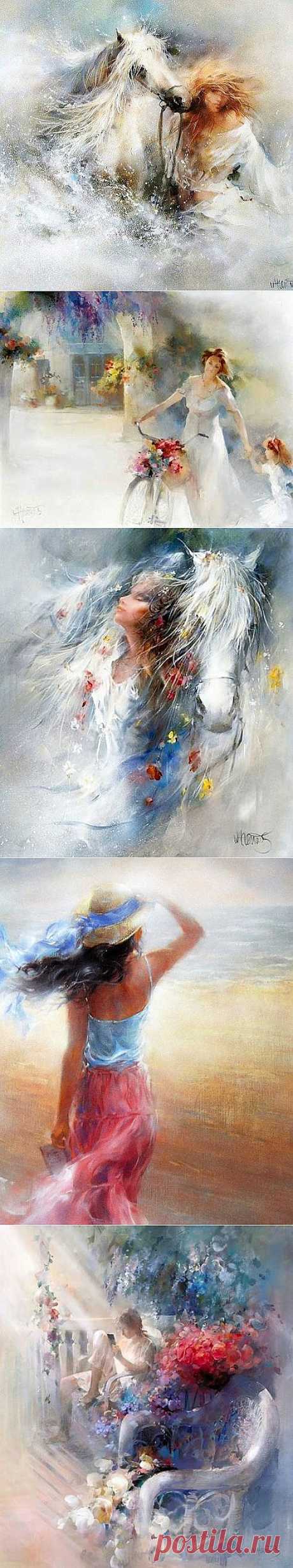 Художник-импрессионист Виллем Хенритс (Willem Haenraets) ~ ИНТЕРЕСНЫЙ БЛОГ
