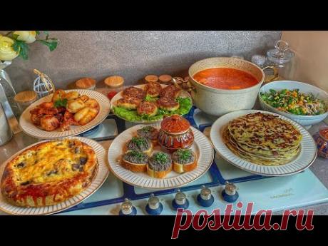 7 БЛЮД ИЗ ОДНОЙ КУРИЦЫ. СУПЕР ЭКОНОМНОЕ МЕНЮ 😍