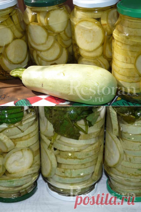 Кабачки, маринованные по-болгарски -  хрустящиe, пряныe и очень вкусныe.