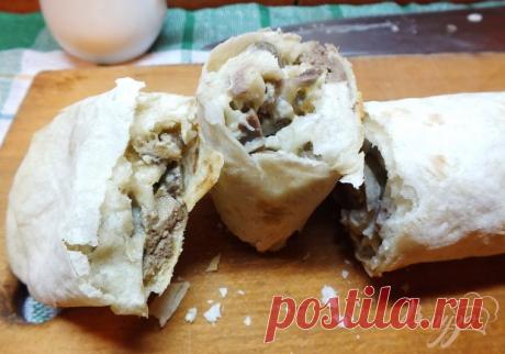 Рулет с куриными субпродуктами - пошаговый рецепт с фото