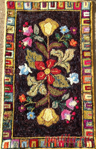 1254: Nice and Easy | Rug Hooking Pattern | Honey Bee Hive | rughook.com