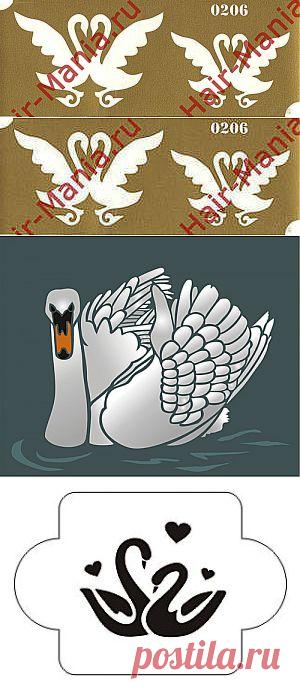 трафарет для декора пара лебедя бесплатно: 169 изображений найдено в Яндекс.Картинках