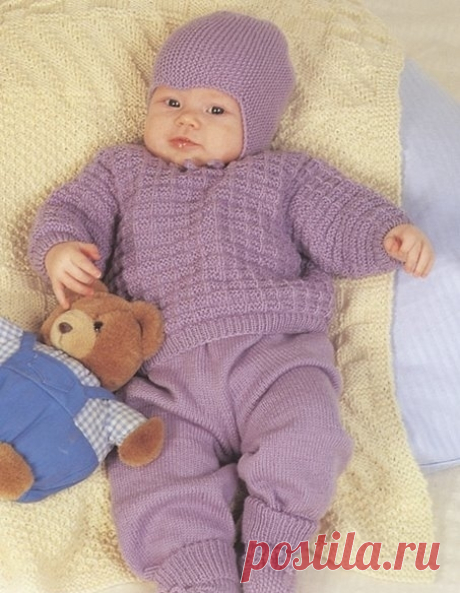 Верин Дом  &amp;raquo; Архив сайта   &amp;raquo; Вязаный костюм для малыша