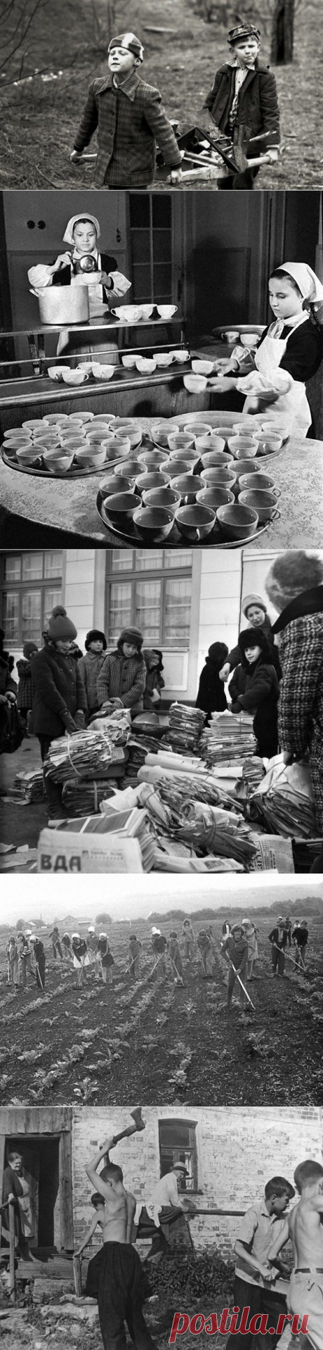 Общественная нагрузка в советской школе / Назад в СССР / Back in USSR
