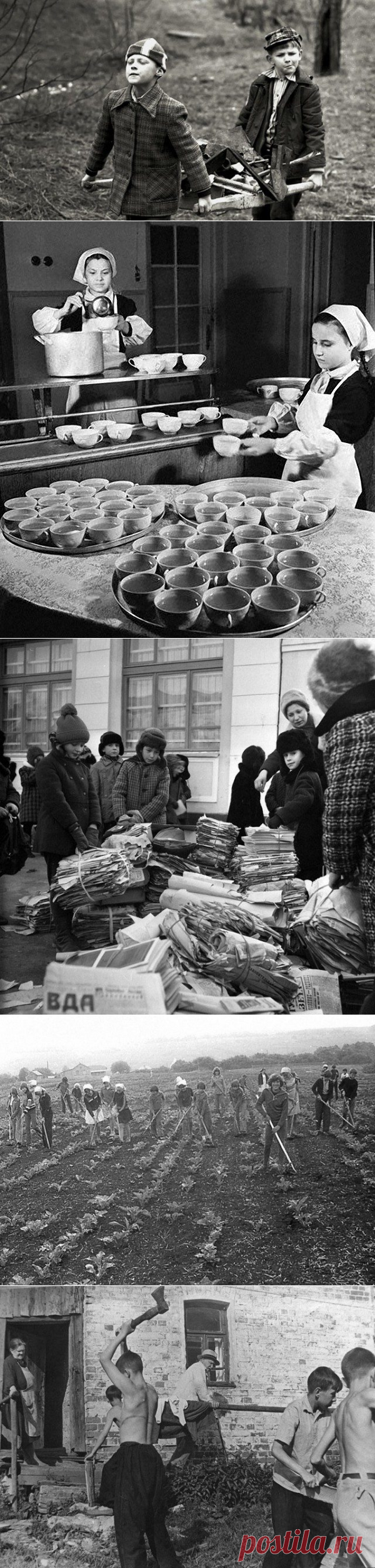 Общественная нагрузка в советской школе / Назад в СССР / Back in USSR