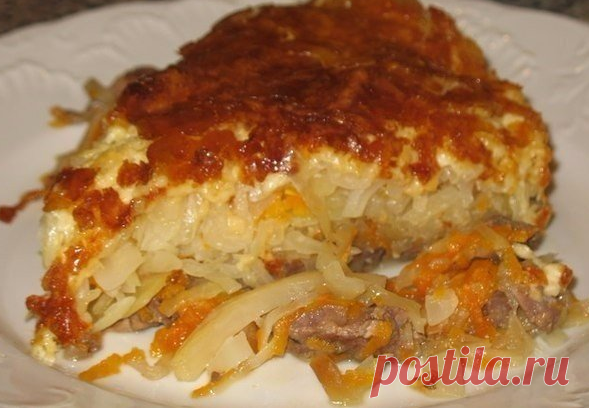 АРОМАТНОЕ МЯСО ПОД ШУБОЙ