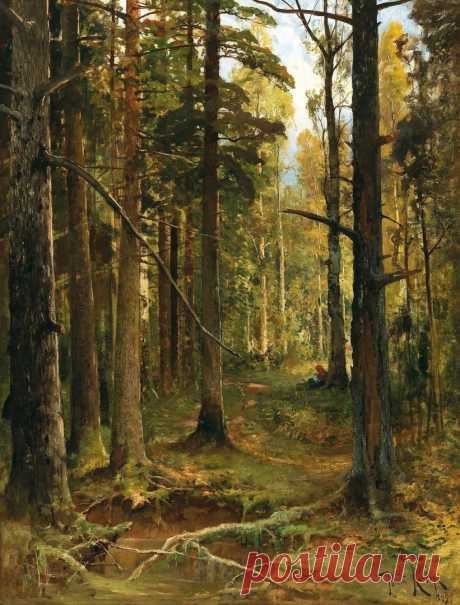 Юлий Юльевич Клевер (1850-1924).
"Красная Шапочка", 1895 г.