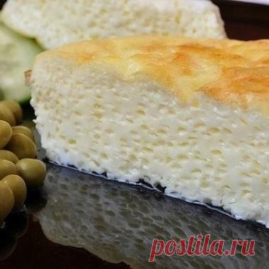 Пышный омлет со сливочным маслом на водяной бане