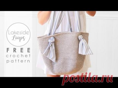 Spencer Market Bag FREE Crochet Pattern Video Tutorial