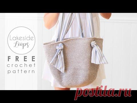 Spencer Market Bag FREE Crochet Pattern Video Tutorial
