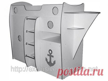 Изготовление детской кровати на заказ из мдф и лдсп., цена 35 000 Тг./кв.м, заказать в Алматы — Satu.kz (ID#707612)