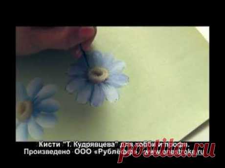 Техника двойного мазка - кисти для хобби Рублефф - 06RB
