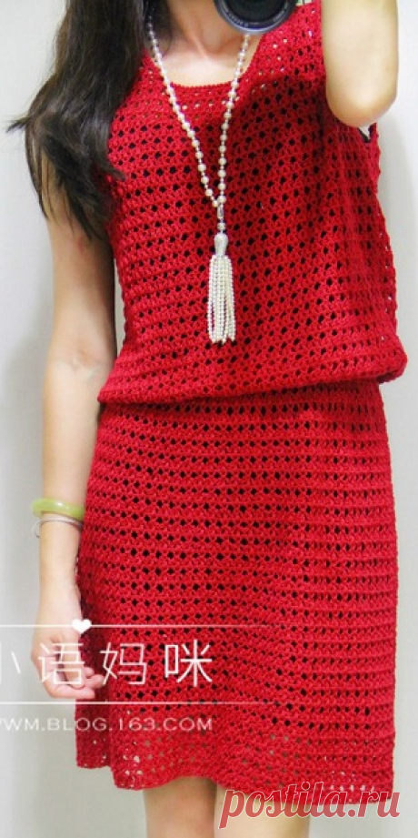 Crochetemoda Блог: Платья