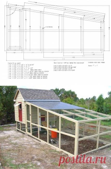 Chicken Coop & Run 6ft x 8ft - BackYard Chickens Community