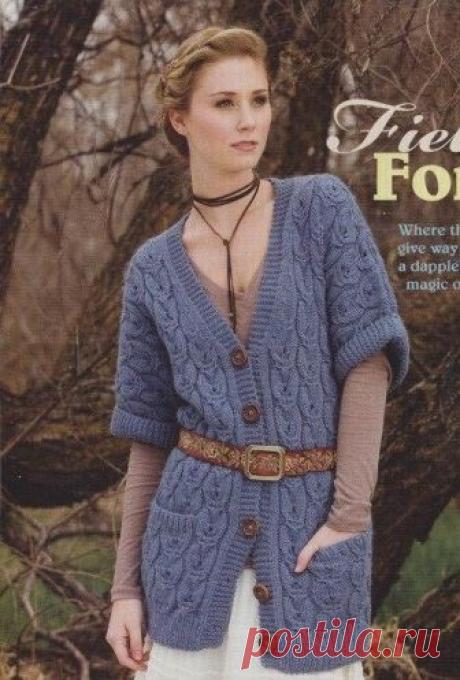 Кардиган Aryn Tunic. Спицами. / Обсуждение на LiveInternet - Российский Сервис Онлайн-Дневников