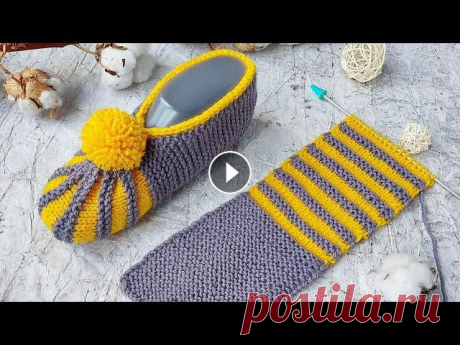Простые следки спицами. Подробный мастер-класс. В этом видео я покажу как связать Следки спицами Подробный мастер класс Легко и просто Свяжет даже начинающая вязальщица Пряжа- Ализе лана голд. Расхо...