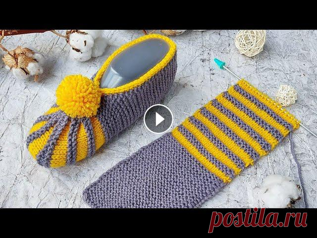 Простые следки спицами. Подробный мастер-класс. В этом видео я покажу как связать Следки спицами Подробный мастер класс Легко и просто Свяжет даже начинающая вязальщица Пряжа- Ализе лана голд. Расхо...