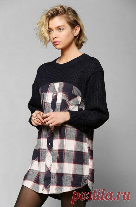 Стильные обновки из старых свитеров — творческие переделки…