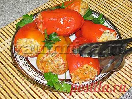 Очень вкусный фаршированный болгарский перец – пошаговый рецепт с фото