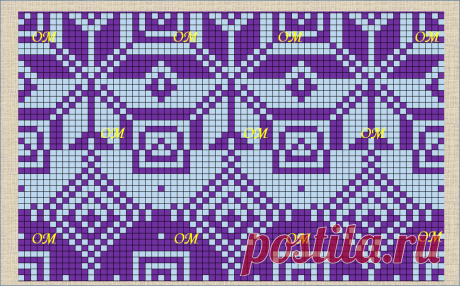 21 жаккардовая схема в стиле норвежских узоров | ЖАККАРДос | Яндекс Дзен